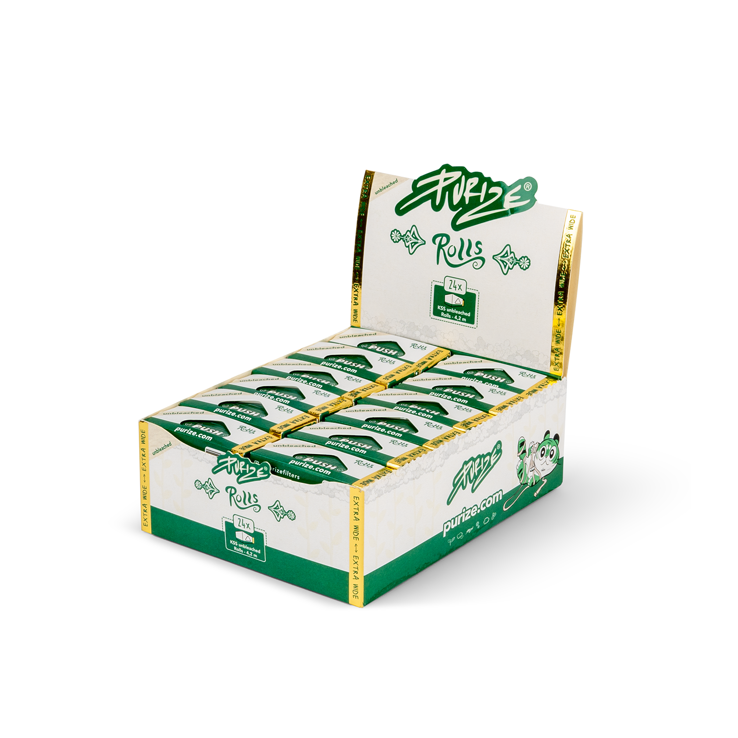 24x PURIZE® Wide Rolls