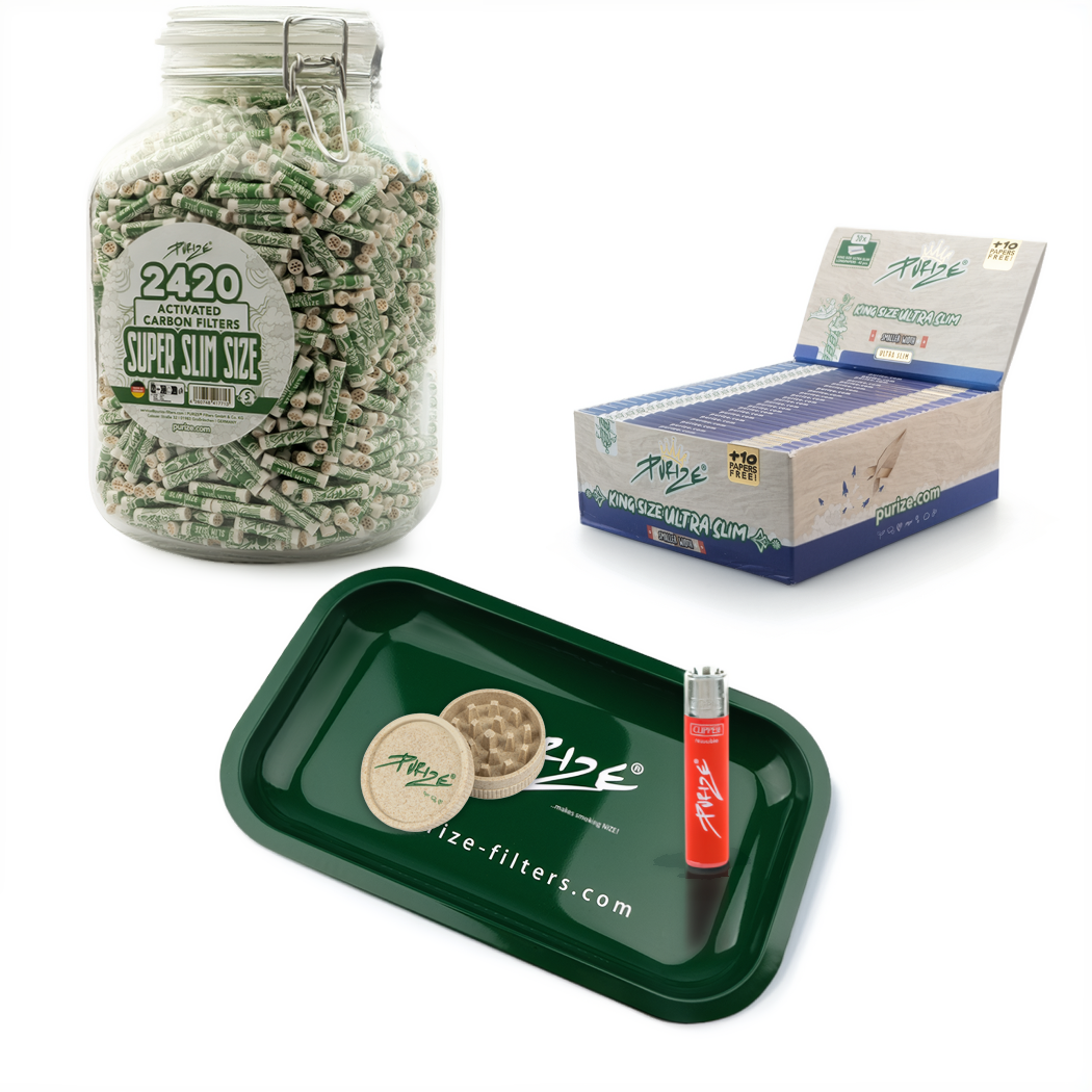 2420 PURIZE® Glas | SUPER Slim Size | Bundle
