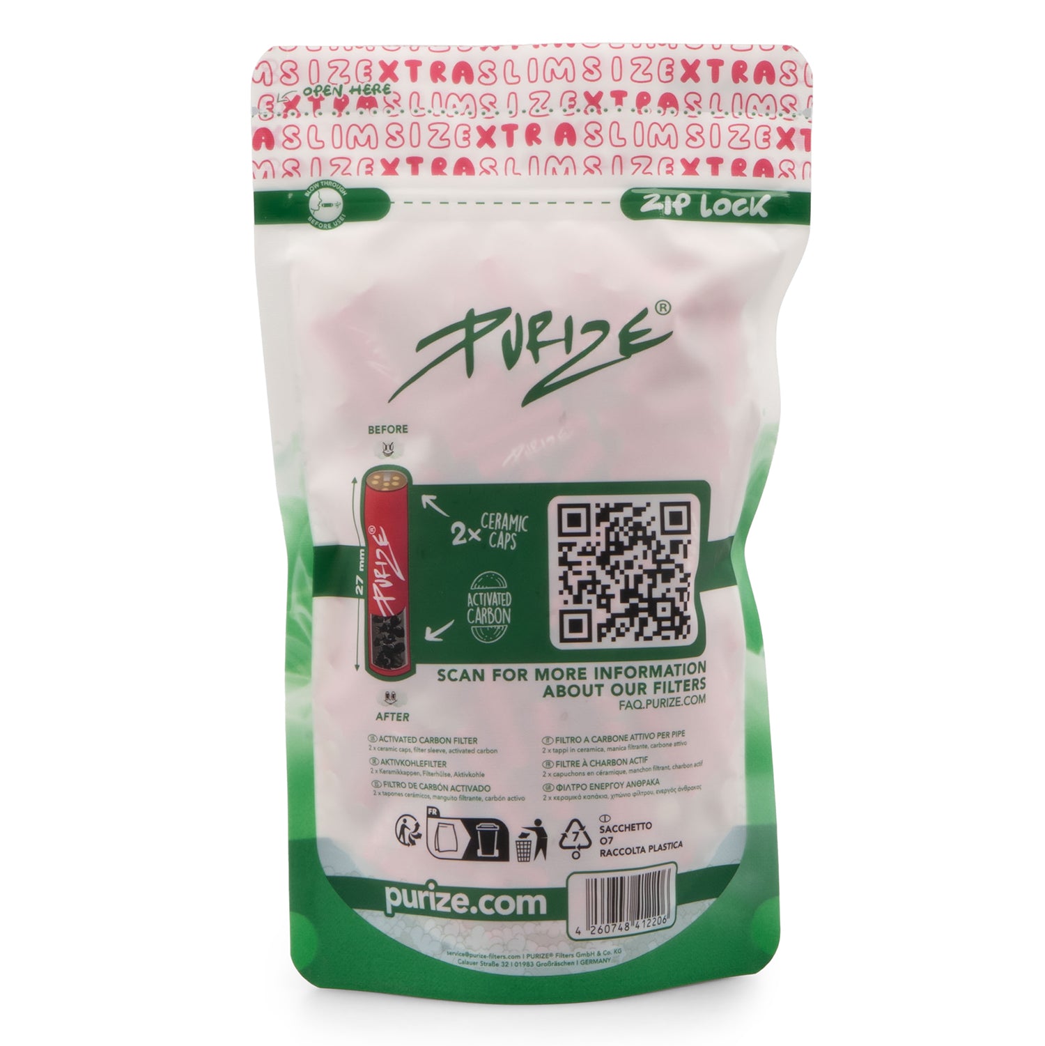 250 PURIZE® XTRA Slim Size