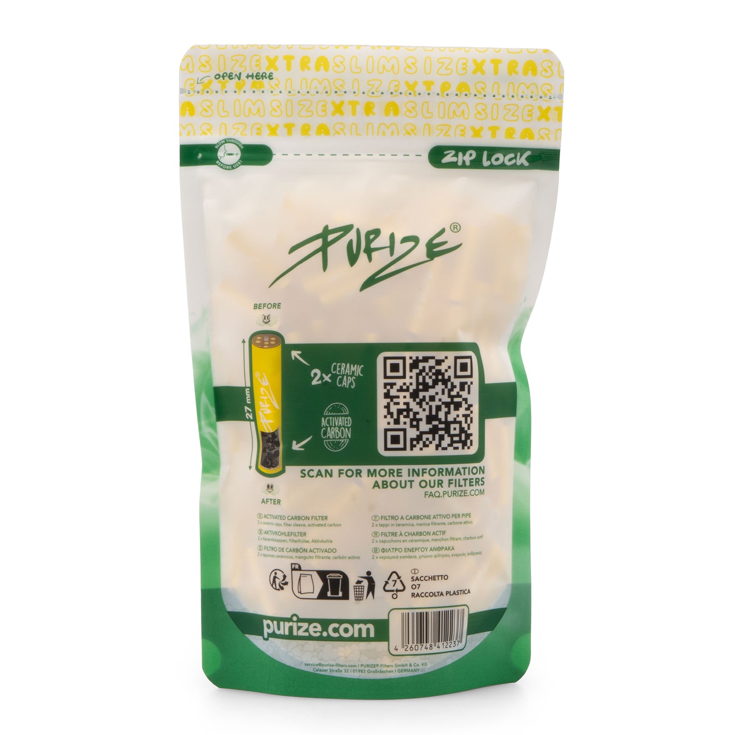 250 PURIZE® XTRA Slim Size