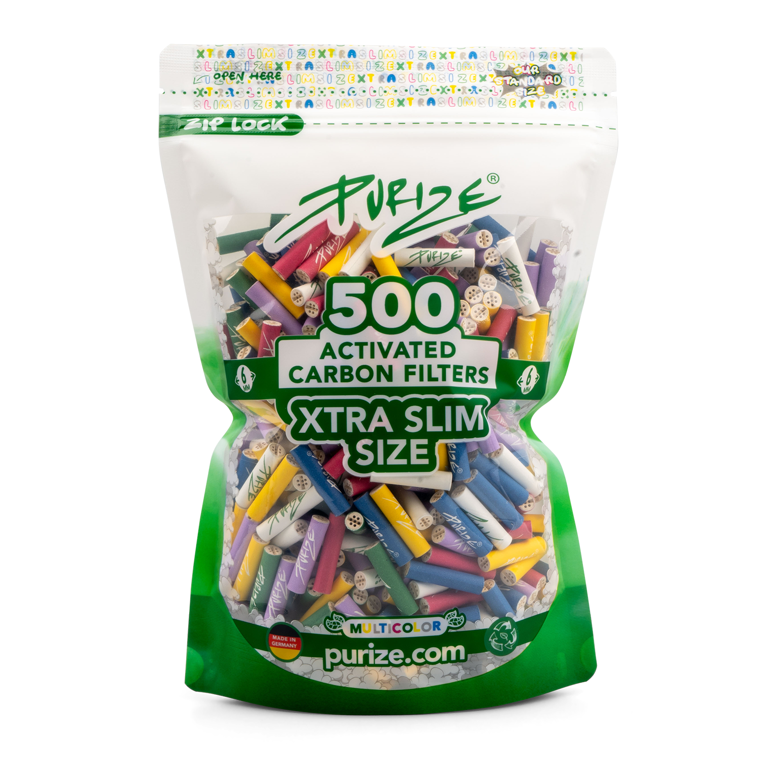 500 PURIZE® XTRA Slim Size | Multicolor