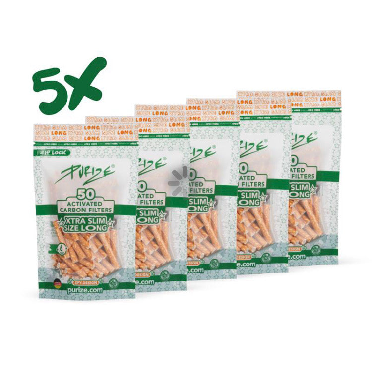 5x 50 PURIZE® XTRA Slim Size Long - Spion