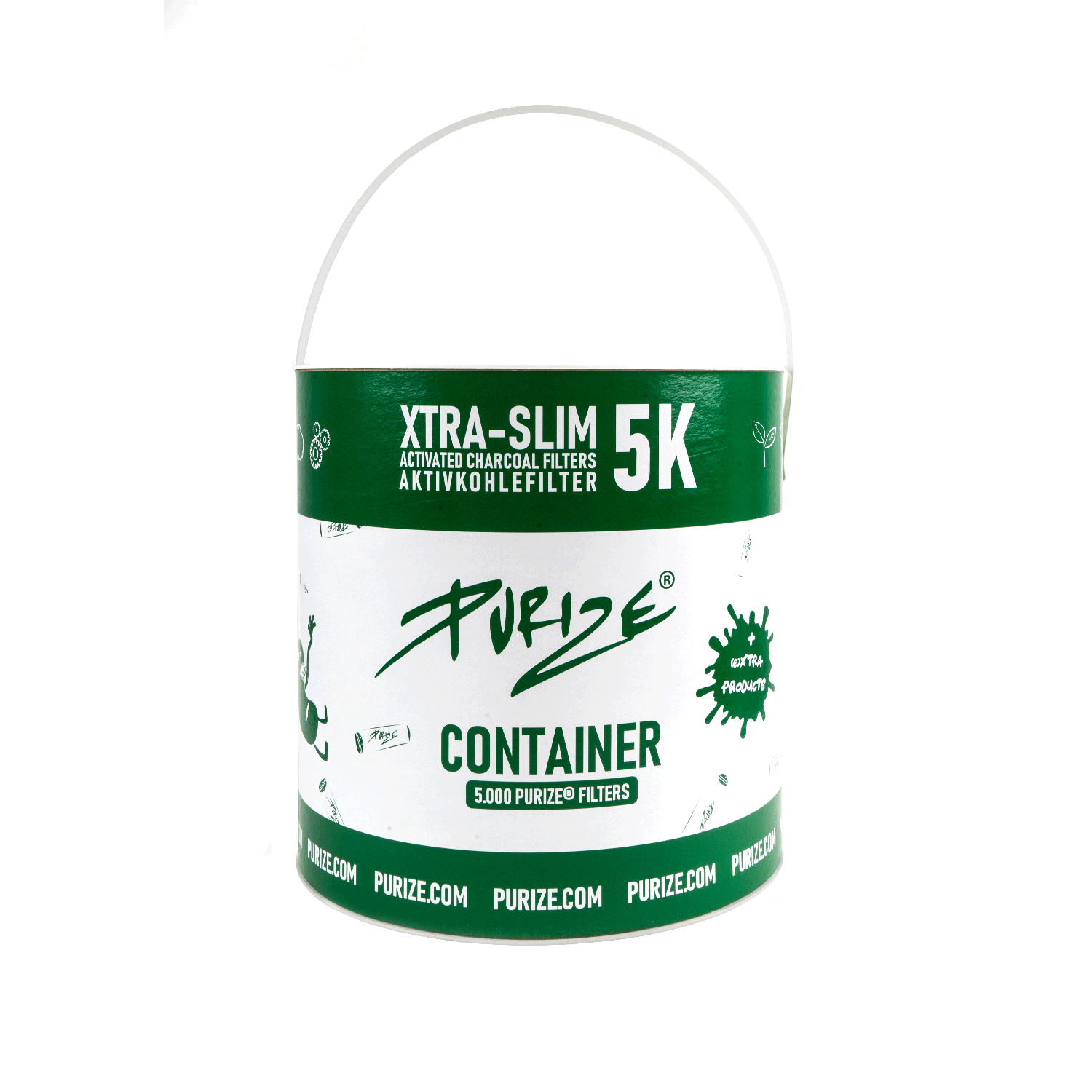 5000 PURIZE® Contenedor | Tamaño XTRA Slim | Multicolor