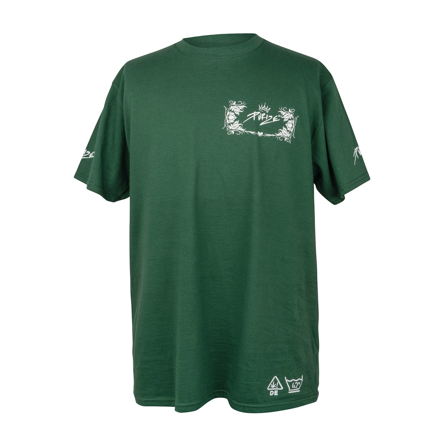 PURIZE® T-shirt | Vert doodle
