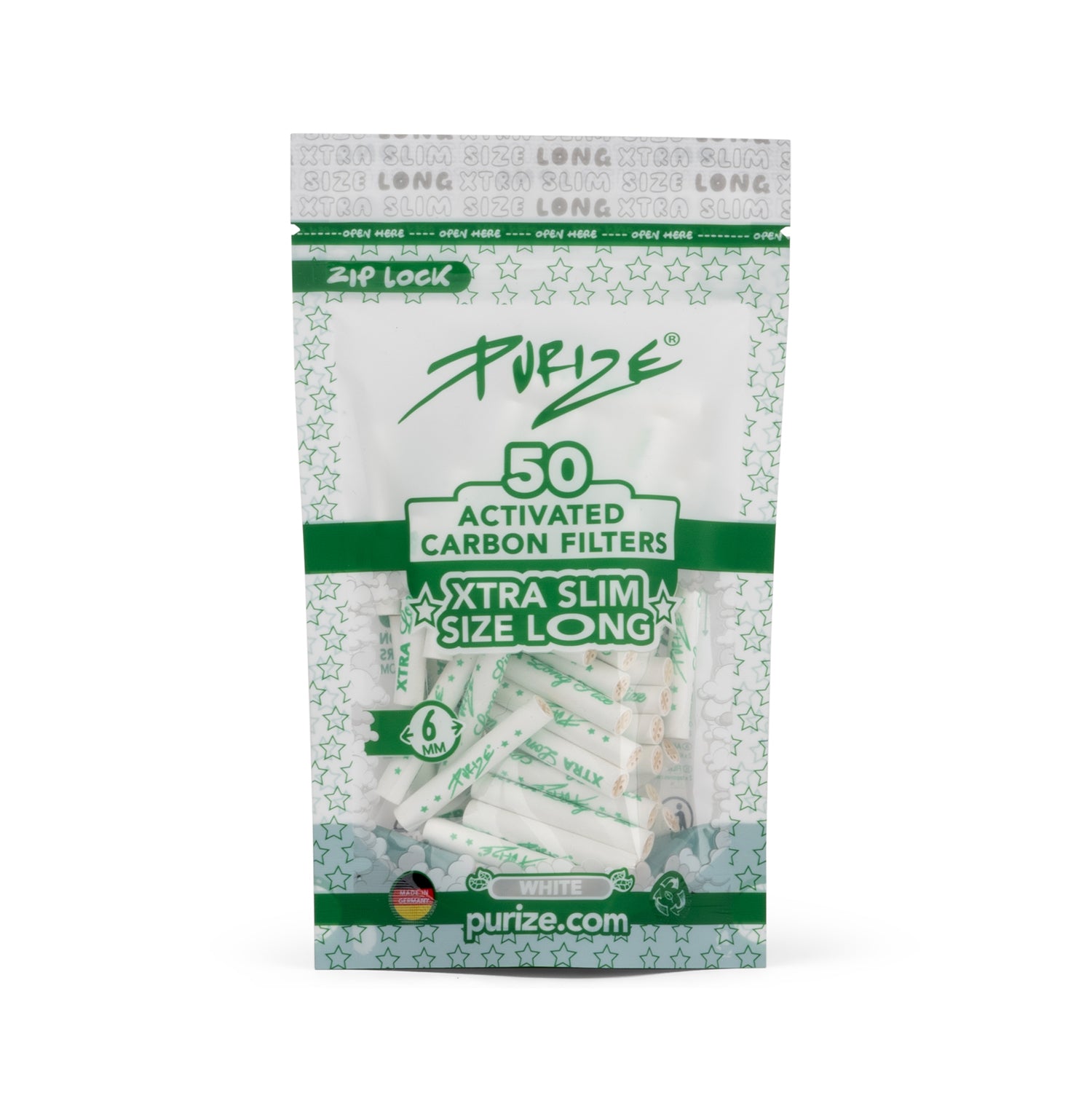 50 PURIZE® XTRA Slim Size Long