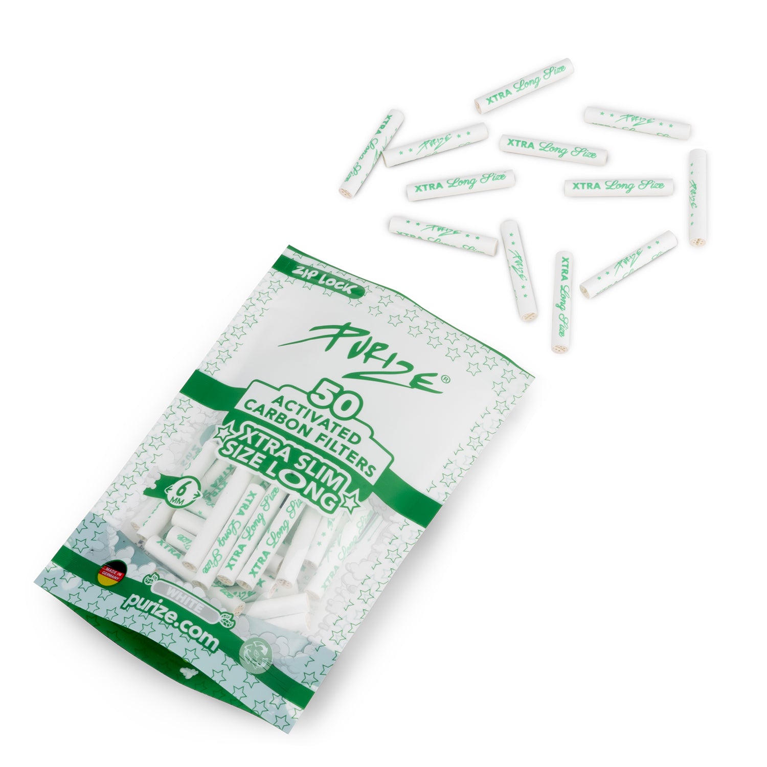 50 PURIZE® XTRA Slim Size Long