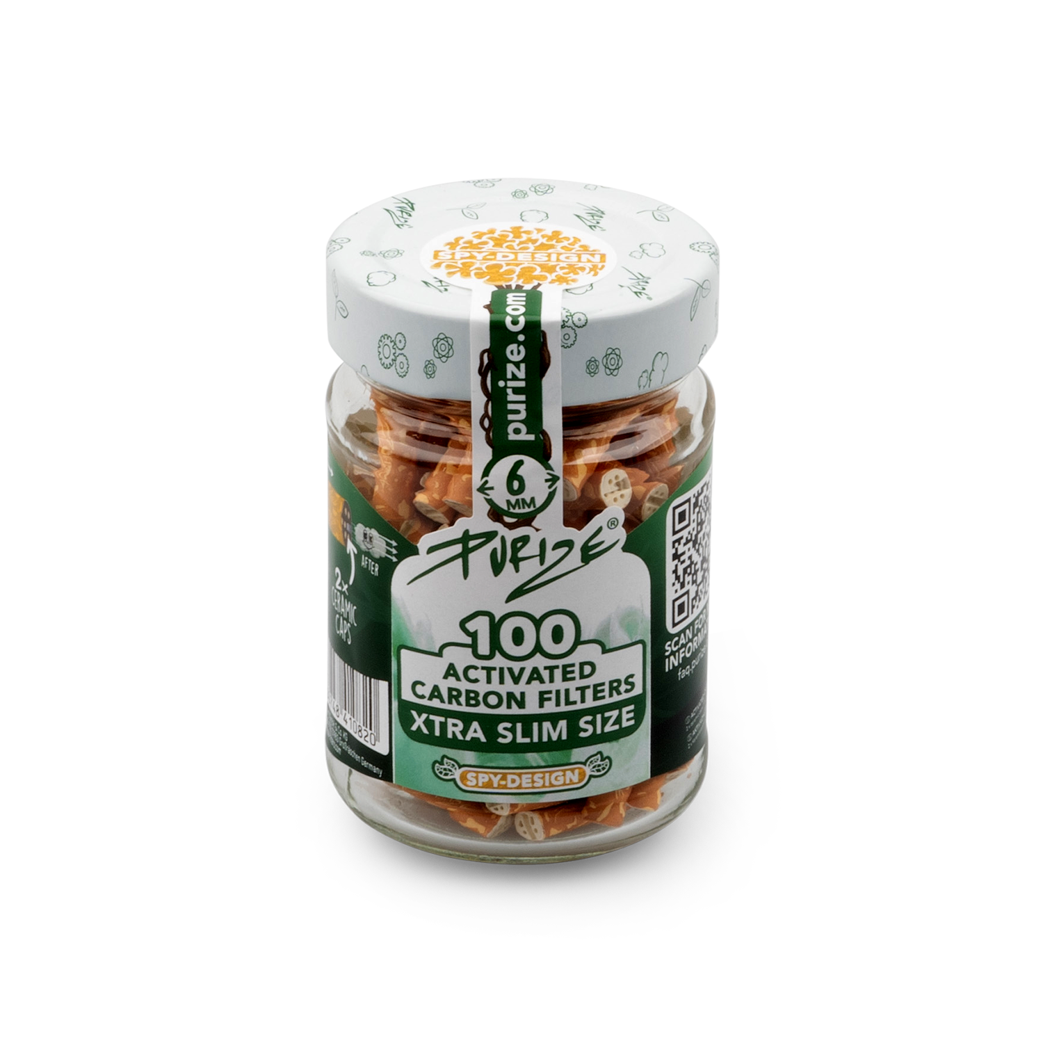 100 PURIZE® Glass | XTRA Slim Size