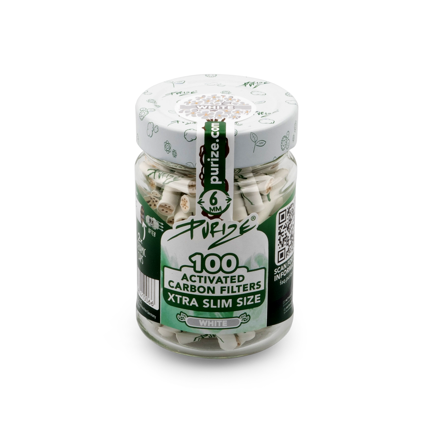 100 PURIZE® Glass | XTRA Slim Size