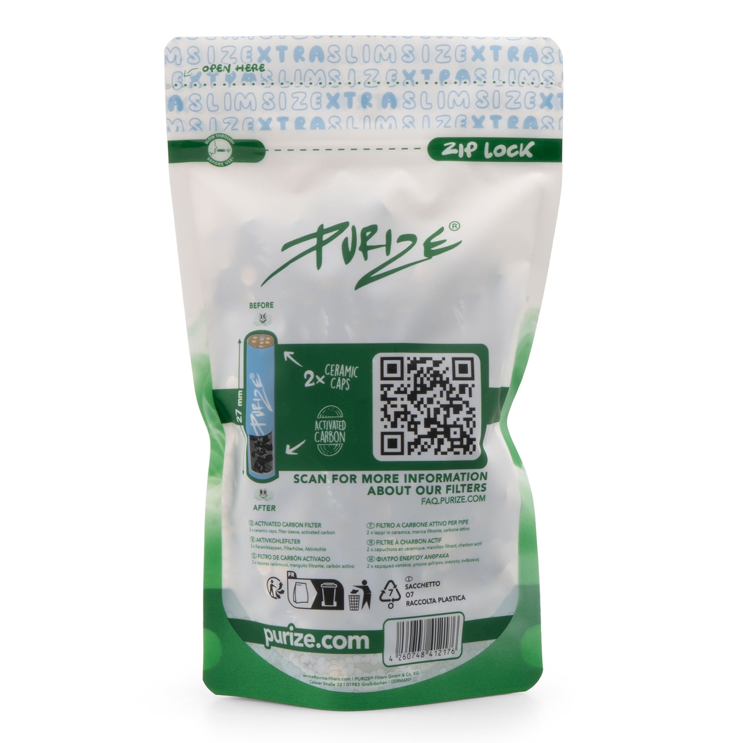 250 PURIZE® XTRA Slim Size