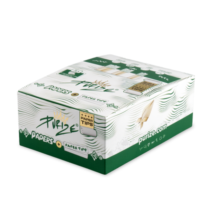 26 PURIZE® King Size Slim + boquillas de papel