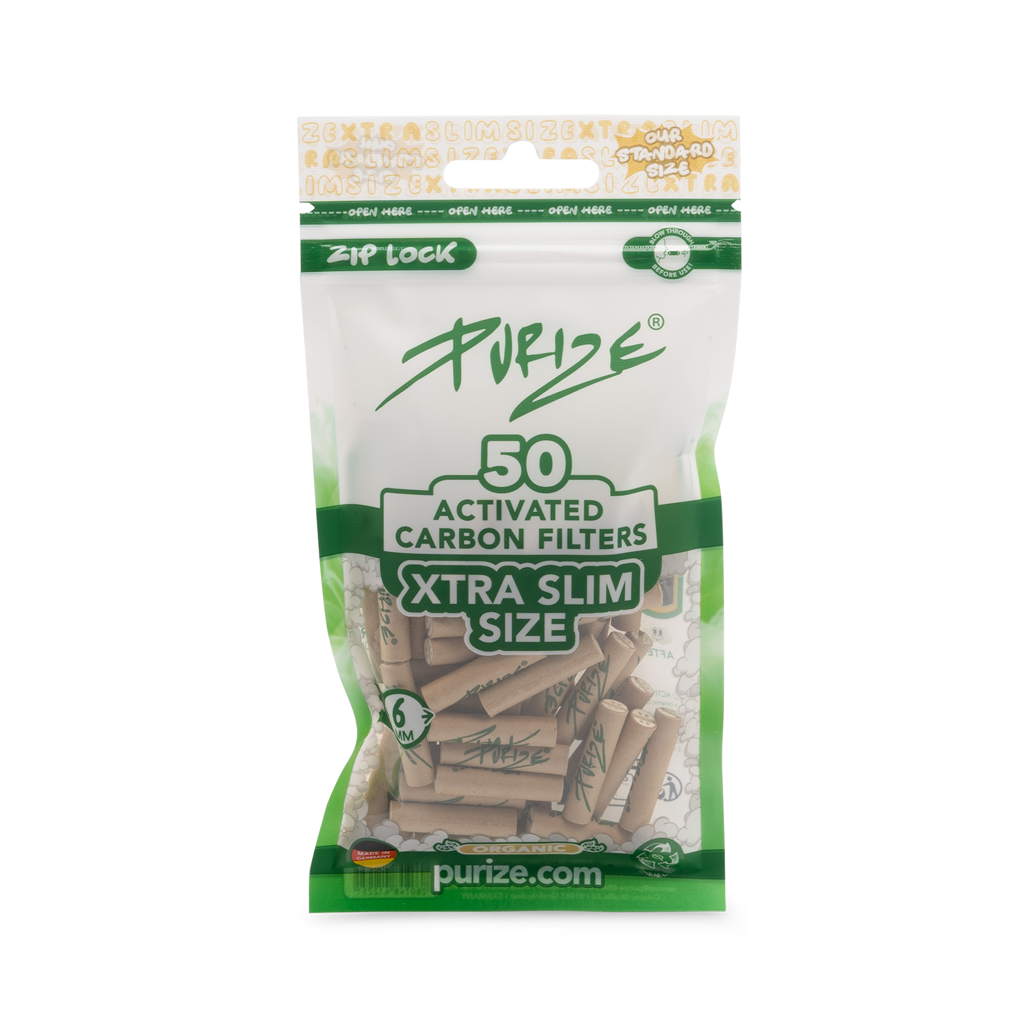 50 PURIZE® XTRA Slim Size