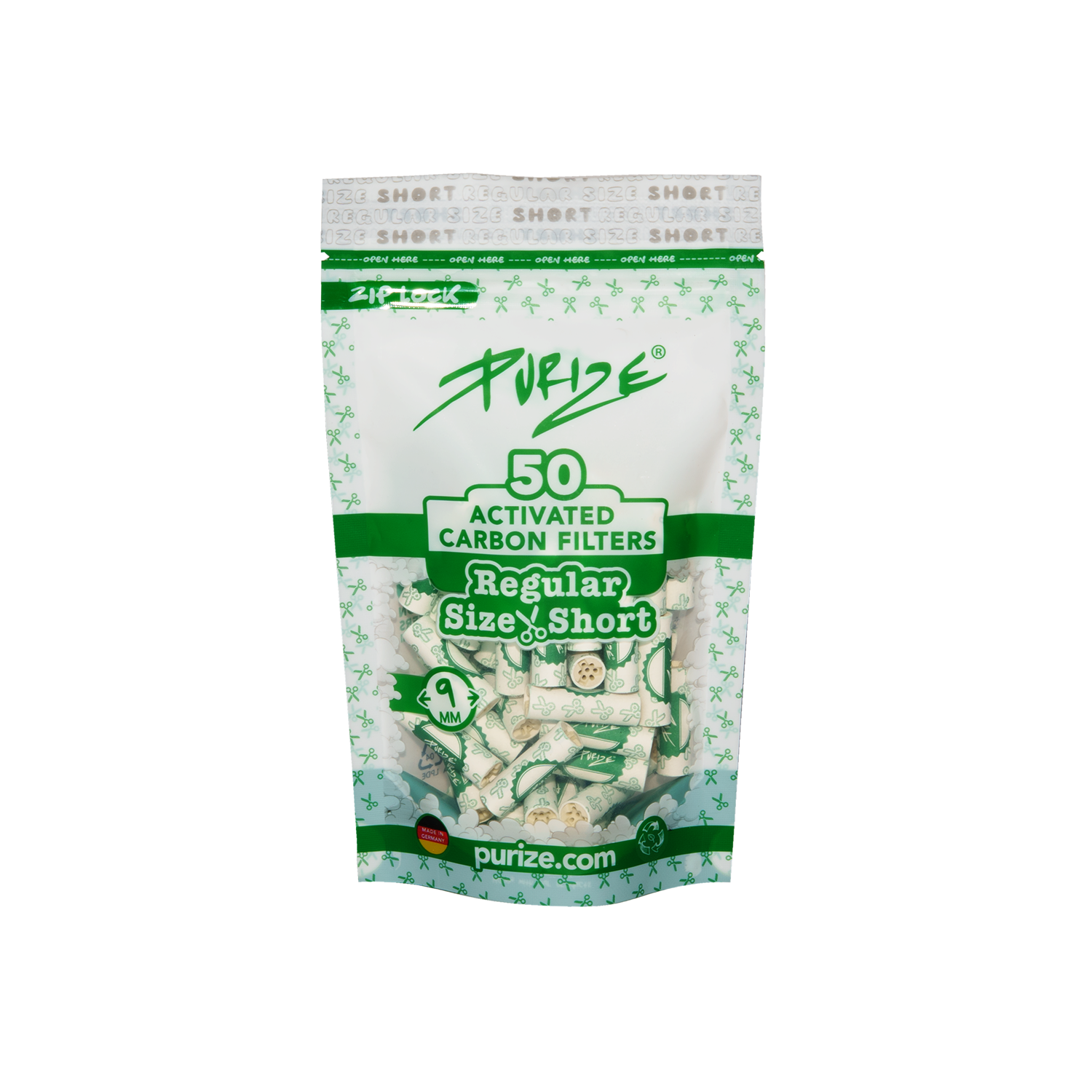 50 PURIZE® | Talla Regular Corta | Blanco