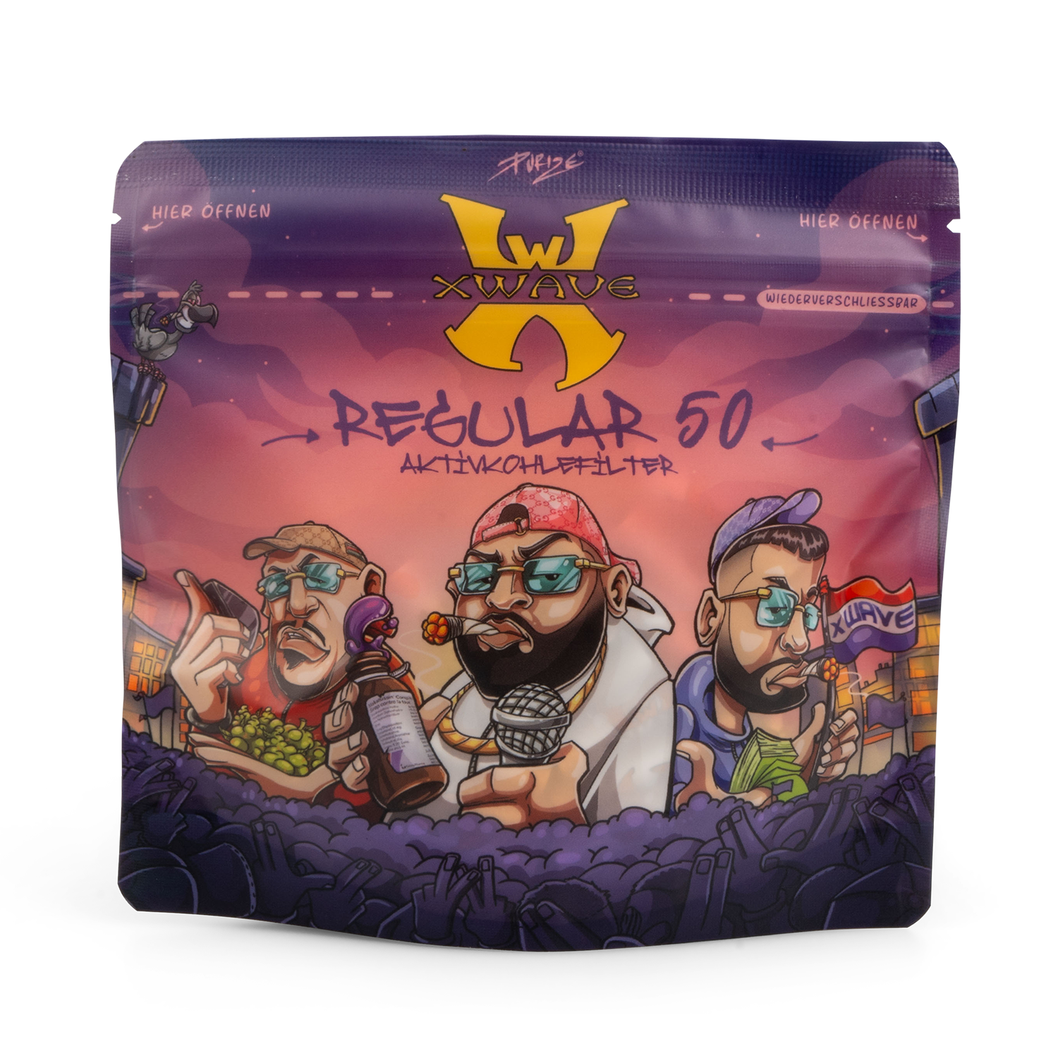 50 PURIZE® Regular Size | X Wave 2.0