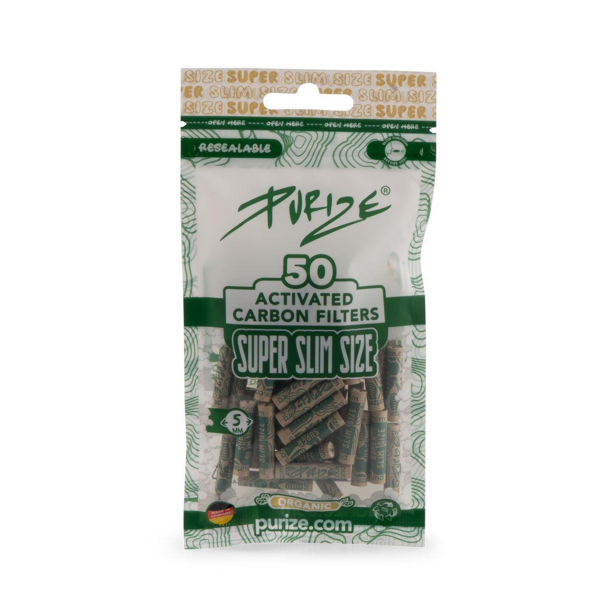 50 PURIZE® Super Slim Size - Organic