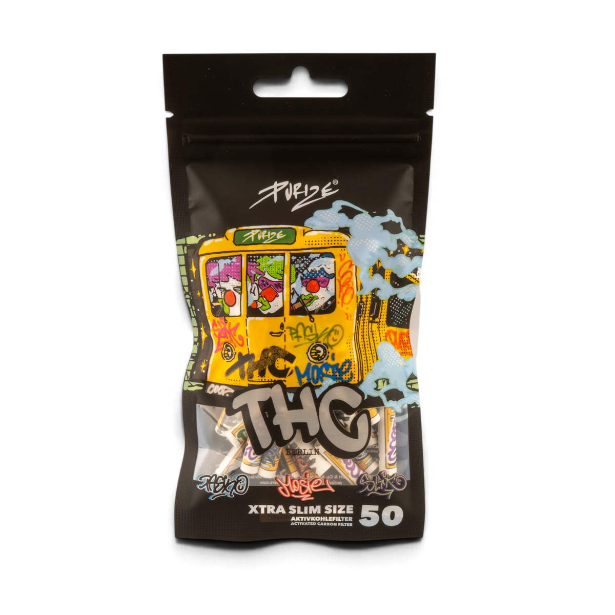 50 PURIZE® XTRA Slim Size | THC Crew | Bundle
