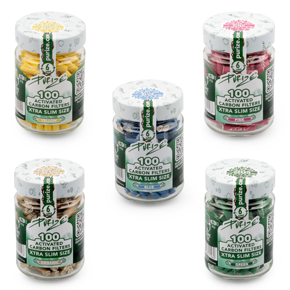 5x 100 PURIZE® Glas | XTRA Slim Size