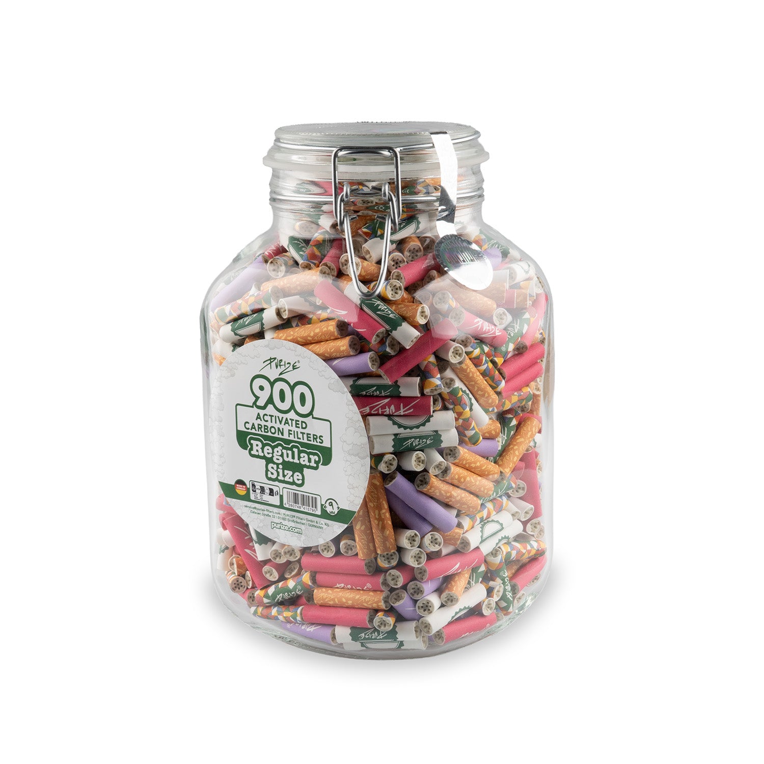 900 PURIZE® Glas | Regular Size | Multicolor