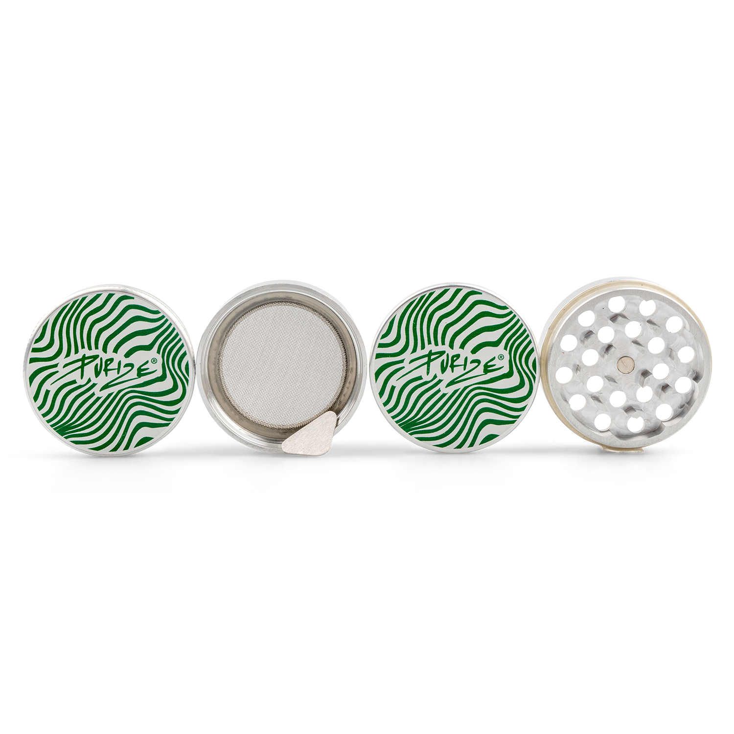 PURIZE® Alu Grinder | 4-piece | ø 48 mm