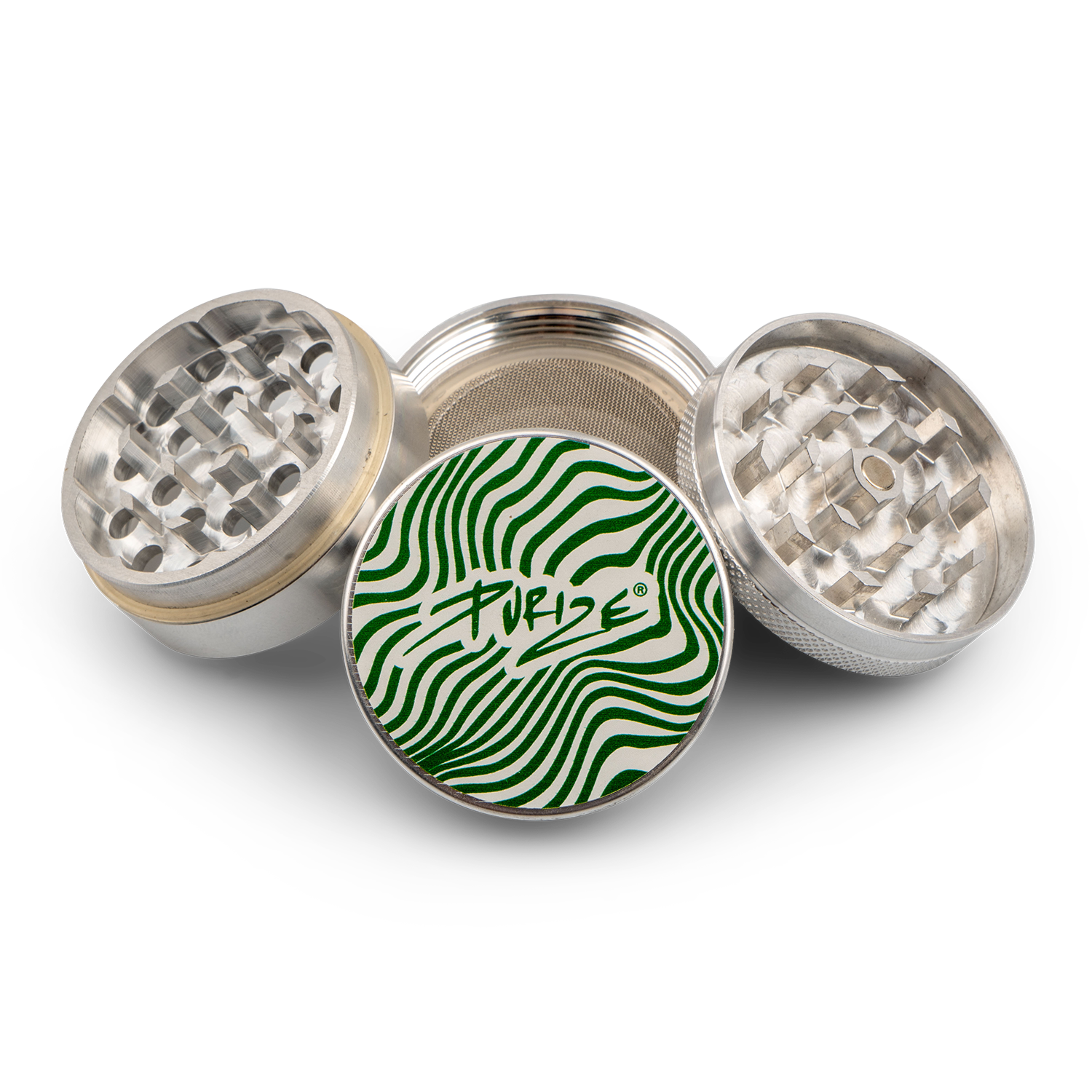 PURIZE® Alu Grinder | 4-piece | ø 48 mm