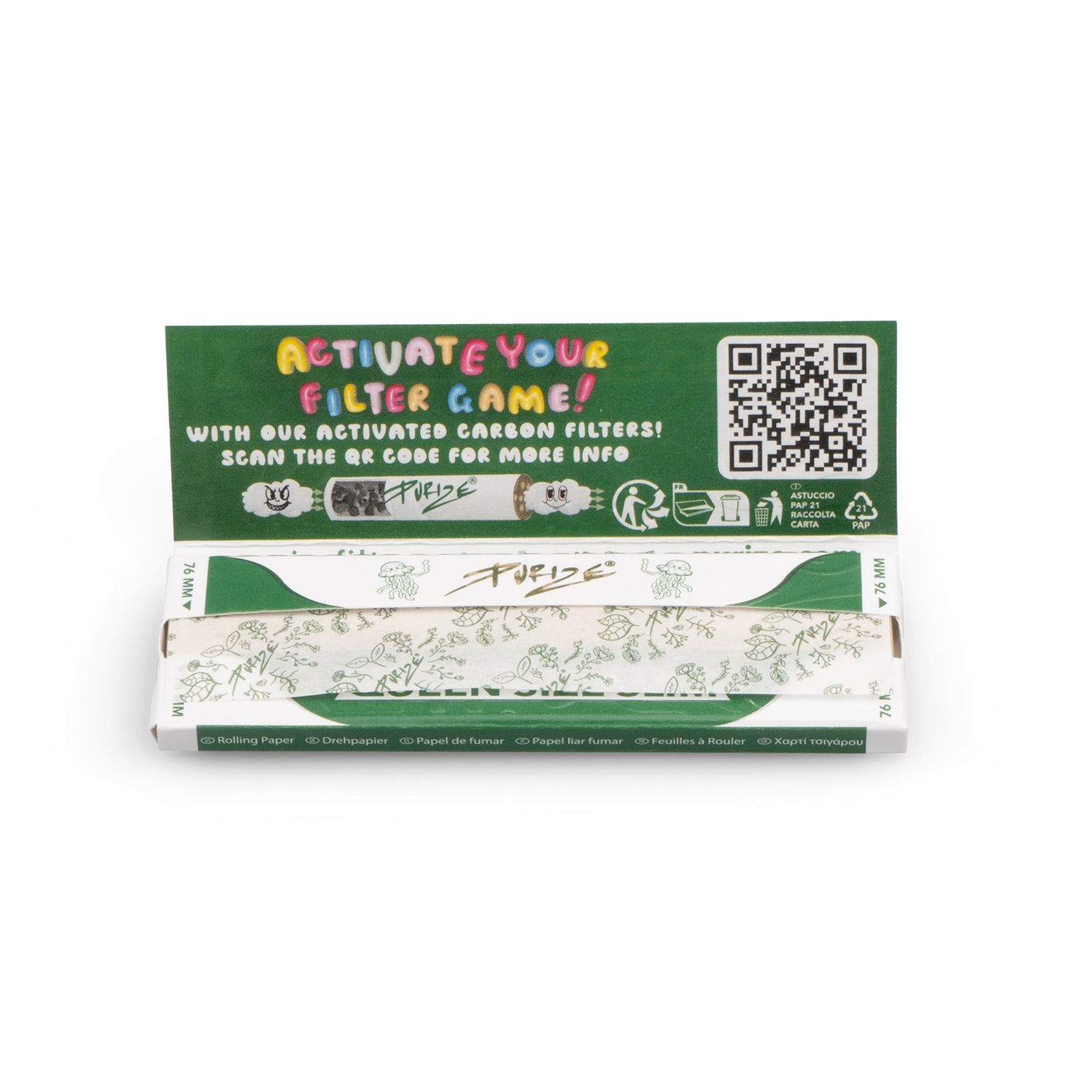 40x PURIZE® Queen Size Slim