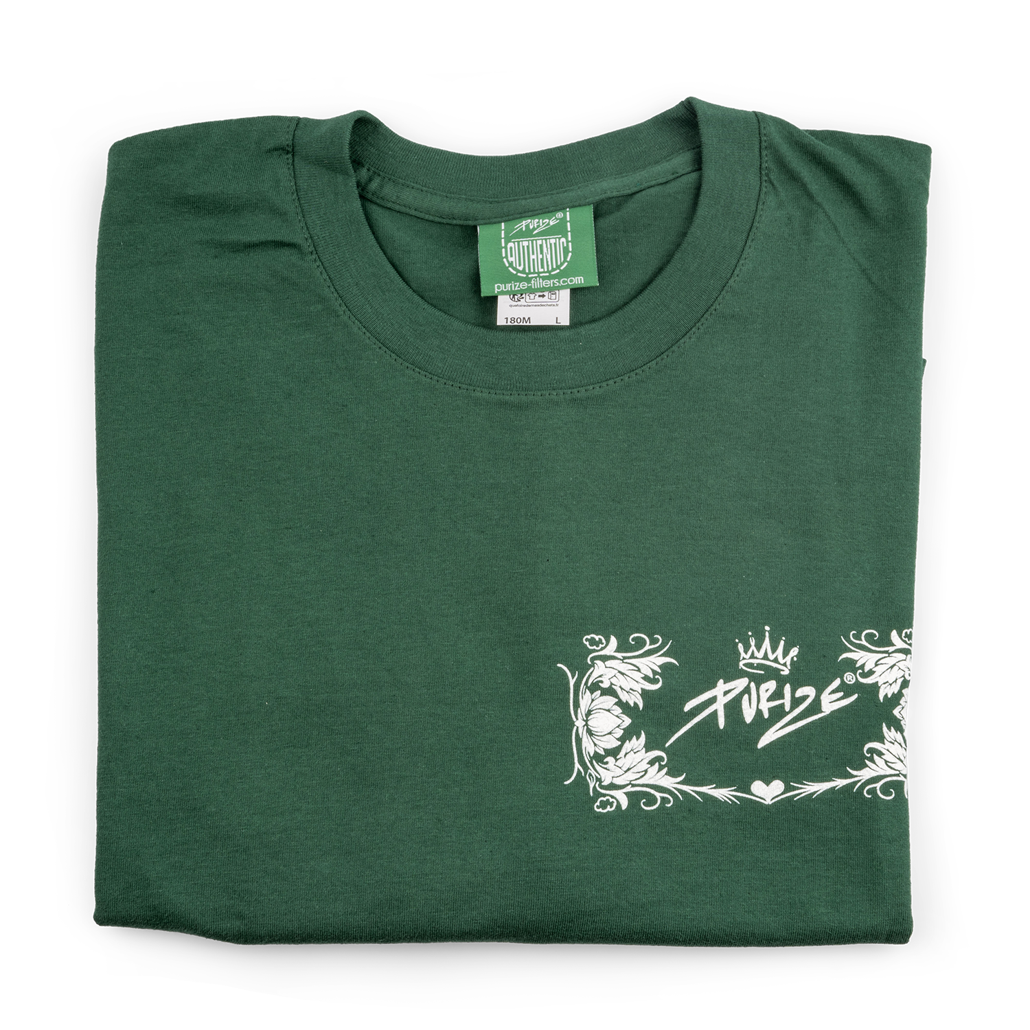 PURIZE® T-shirt | Vert doodle