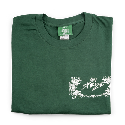 PURIZE® T-shirt | Vert doodle