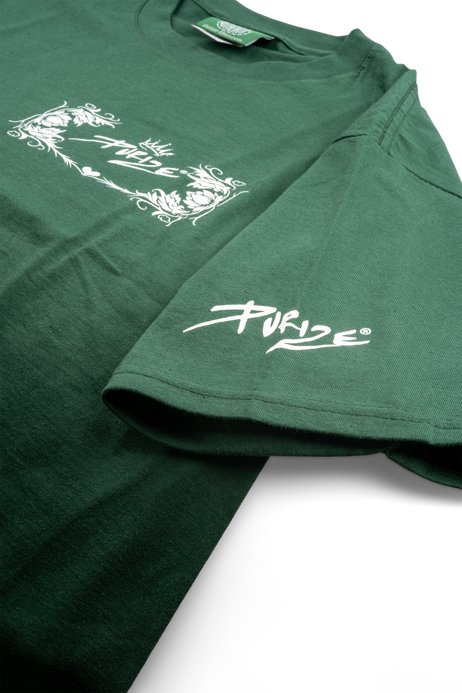 PURIZE® T-shirt | Vert doodle
