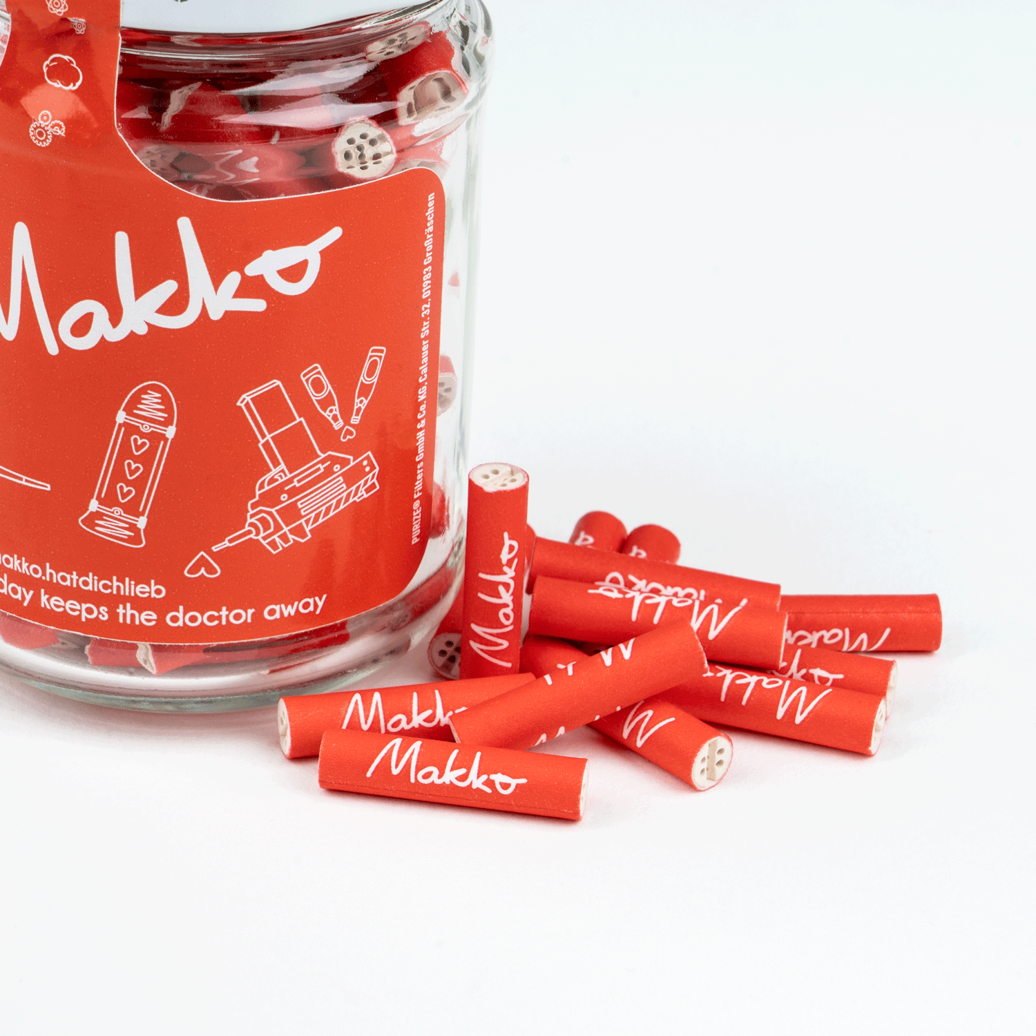 100 PURIZE® Glass XTRA Slim Size | Makko