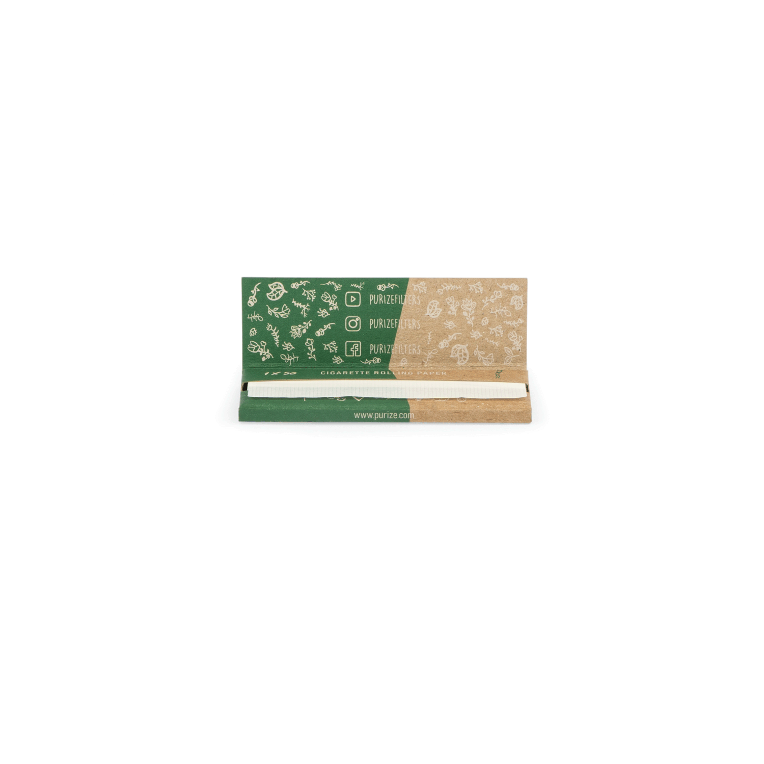 PURIZE® Cigarette Rolling Papers (50 Blatt)