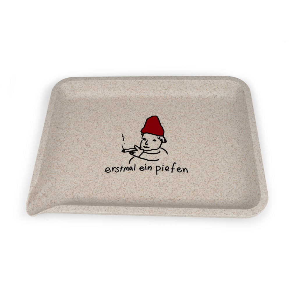 'Erstmal ein Piefen'® Tray with pouring spout