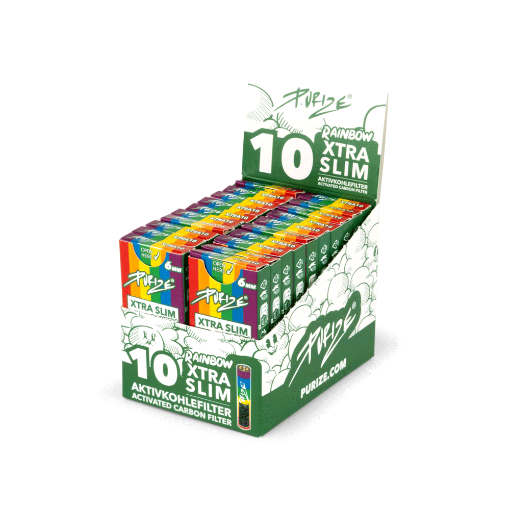 10 PURIZE® XTRA Slim Size I 20er | Rainbow