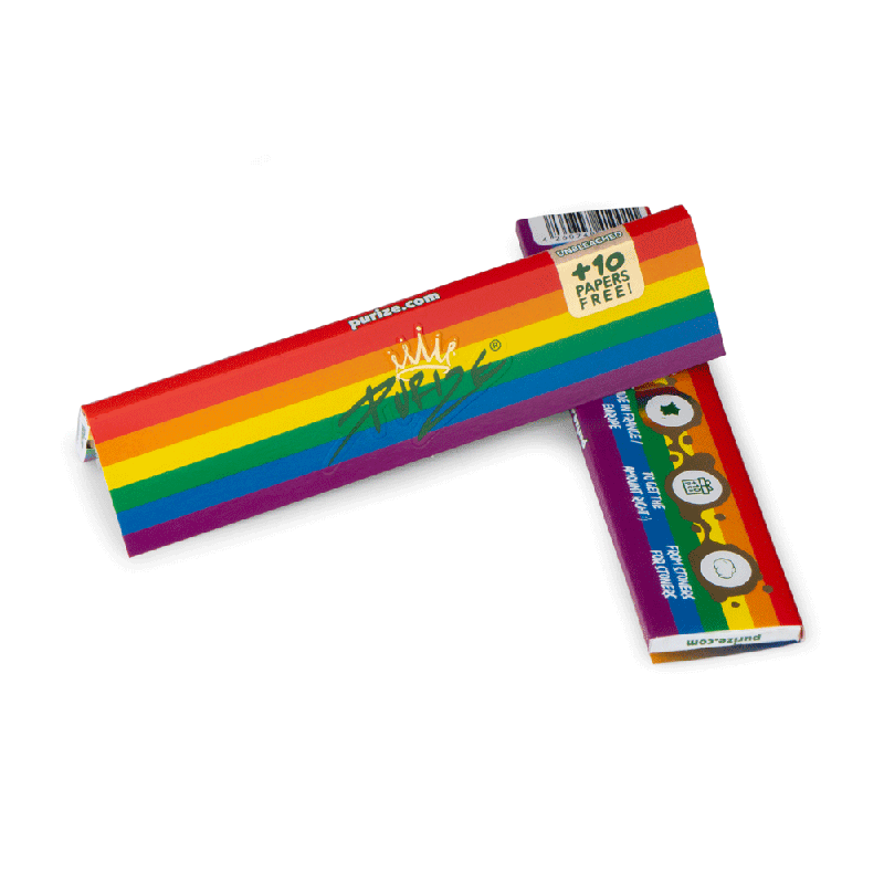 PURIZE® Longpapers | King Size Slim | Rainbow