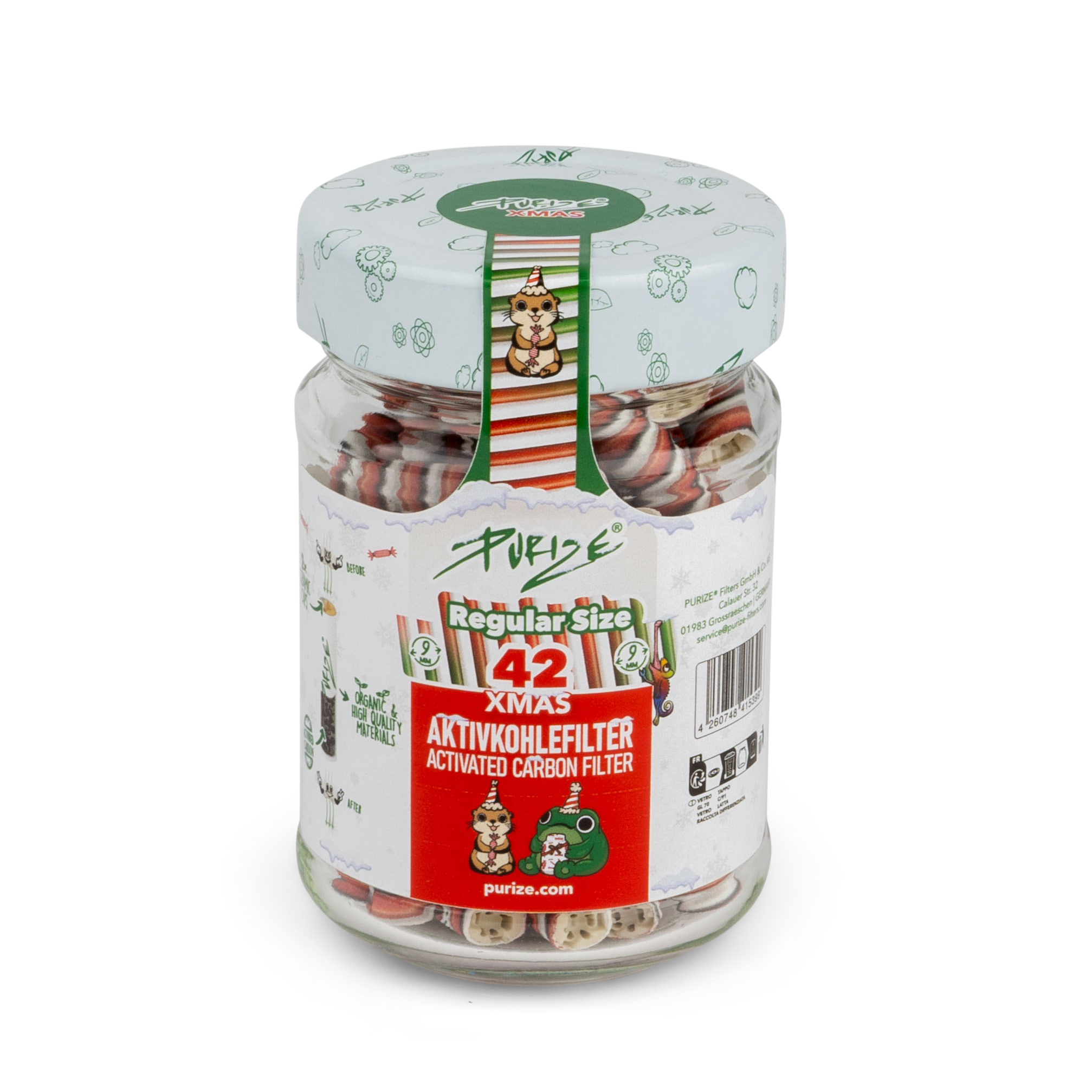 PURIZE® Glas | 42 Regular | XMAS